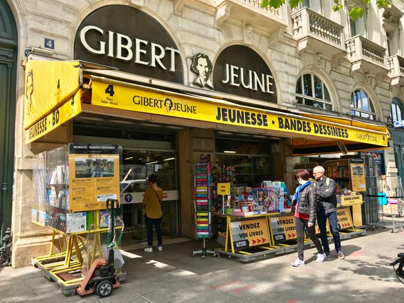 パリでフランス語に関する教科書を買うならGIBERT JEUNEへ行こう |